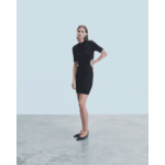 Robe Courte Manche Courte Bijoux Coeur