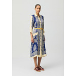 Robe longue imprimée