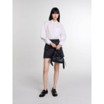 Jupe courte en satin