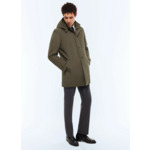 Parka en tissu technique déperlant