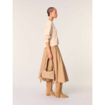 Pull col V en laine melangée