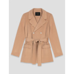 Manteau en laine mélangée