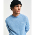 Wool Blend Crew Neck Sweater