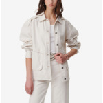 Veste Oversize En Jean Délavé Zano