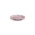 Assiette fleur 18cm en céramique chiffon pink
