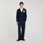 Cardigan à détail fleur