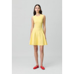 Robe courte patineuse fine maille