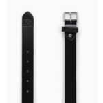 Ceinture homme avec boucle carrée en cuir lisse