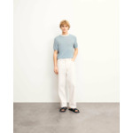 Pull Col Rond Contraste