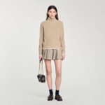 Pull col roulé