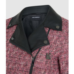 BOUCLE BIKER JACKET