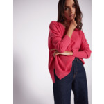 Pull poncho cachemire col V Faustine FRUIT DU DRAGON