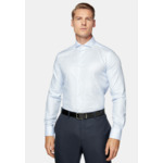 Chemise en Coton Dobby Regular Fit