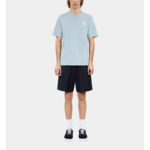 T-Shirt Bleu Ciel Avec Broderie Palm Tree Homme