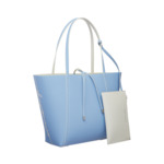 T-shirt réversible femme blue river/journal