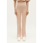 Pantalon droit fentes cheville