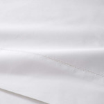 Desforges - Drap plat en percale de coton vert, Alcove