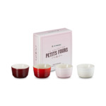 Set de 4 Ramequins 100ml en céramique Collection Petits Fours