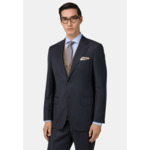 Costume à Fines Rayures en Laine