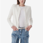 Veste Classique À Franges Shavani