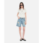 Top Écru En Dentelle Femme