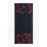 Foulard orchidées couleurs vibrantes