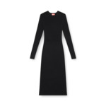 Robe en laine mélangée avec cut-out