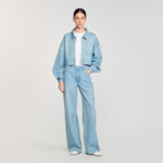 Jean strassé et perlé