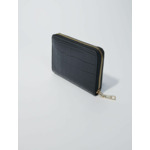 Portefeuille en cuir effet croco