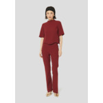 Top Tilda-Bordeaux en Polyester