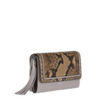 Premier Flirt De Lancel - Porte monnaie Femme Exotique - Multico Gris Mauve