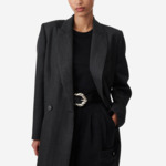 Manteau Long En Laine Marinia