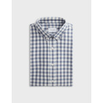 Chemise gaspard à carreaux bleus