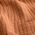 Desforges - Plaid en gaze de coton vert, Cyclades