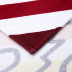 Lacoste - Serviette de plage en velours 450 g/m², L Rainbow