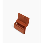 Portefeuille Emilie en cuir grainé et lisse