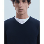 Pull Col V Basique