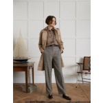 CHEMISE COL FROUFROU IMPRIMEE