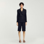 Veste de costume à boutonnage croisé