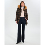 Doudoune Dalyaf Chocolat en Polyester