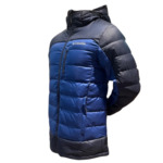 M Porter Heights FS Hooded Down Jacket Bleu