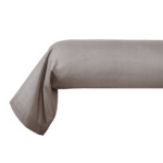 Desforges - Taie d'oreiller en percale de coton rouge, Alcove