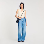 Veston en tweed strassé