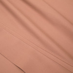 Yves Delorme - Drap plat en satin marron, Triomphe