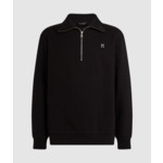 K LOGO HALF ZIP SWEATSHIRT
