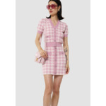 Gilet Gavril-rose en vichy