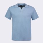 Polo bleu clair