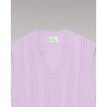 Pull Sans Manche Torsades