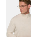 Pull Col Roulé En Laine Mérinos