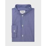 Chemise Semi-ajustée rayée bleue